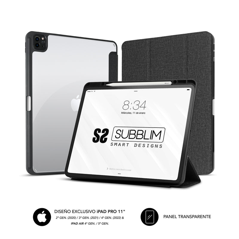 SUBBLIM CLEAR SHOCK TABLET CASE IPAD PRO 11" SUBCST-5SC400