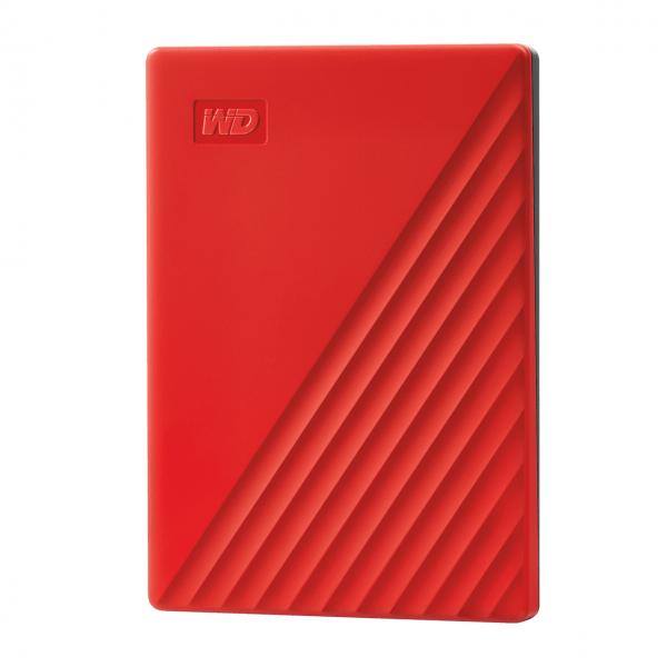 Western Digital My Passport disco rigido esterno 2000 GB Rosso - EUROBABYLON