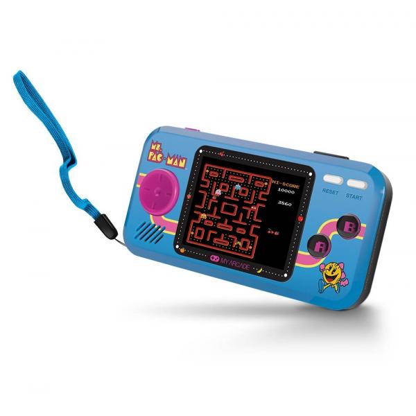 My Arcade Ms. Pac-Man console da gioco portatile Nero, Blu 6,98 cm (2.75") - EUROBABYLON