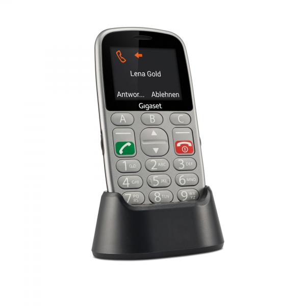 Gigaset GL390 5,59 cm (2,2") 88 g Silber Basic Mobiltelefon 