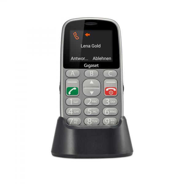 Gigaset GL390 5.59 cm (2.2") 88 g Silver Basic mobile phone 