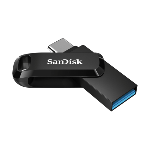 SanDisk Ultra Dual Drive unità flash USB 128 GB USB Type-A / USB Type-C 3.2 Gen 1 (3.1 Gen 1) Nero, Argento