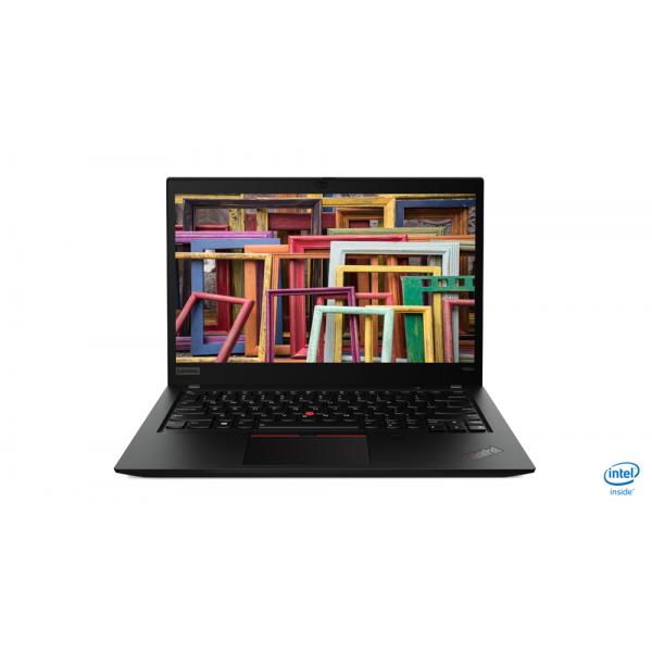 Lenovo ThinkPad T490s Computer portatile Nero 35,6 cm (14") 1920 x 1080 Pixel Intel Core i5 di ottava generazione 8 GB DDR4-SDRAM 512 GB SSD Wi-Fi 5 (802.11ac) Windows 10 Pro - EUROBABYLON