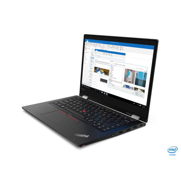 Lenovo ThinkPad L13 Yoga Ibrido (2 in 1) 33,8 cm (13.3") 1920 x 1080 Pixel Touch screen Intel Core i5 di decima generazione 8 GB DDR4-SDRAM 512 GB SSD Wi-Fi 5 (802.11ac) Windows 10 Pro Nero - EUROBABYLON