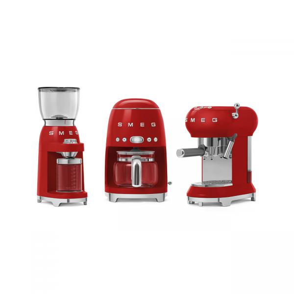 Smeg CGF01RDEU macina caffé 150 W Rosso - EUROBABYLON