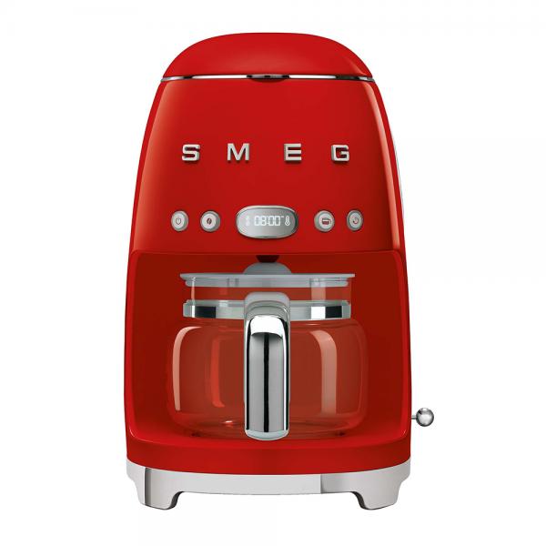 Smeg Macchina da Caffè Filtro 50's Style  Rosso LUCIDO  DCF02RDEU