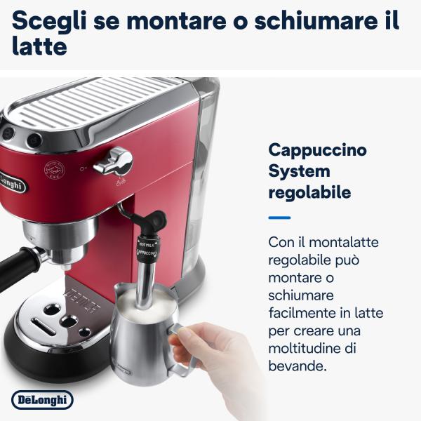 DeLonghi Dedica Style EC 685.R Manuale Macchina per espresso 1,1 L