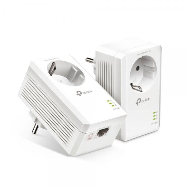 TP-Link TL-PA7017P KIT adattatore di rete PowerLine 1000 Mbit/s Collegamento ethernet LAN Bianco 2 pz