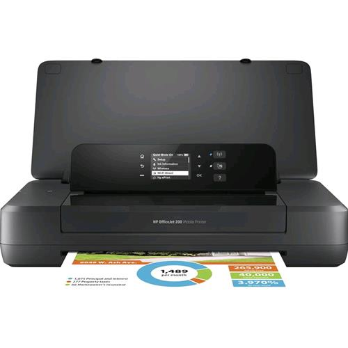 HP OFFICEJET 200 STAMPANTE PORTATILE INK-JET A COLORI FORMATO MAX A4 10 PPM 1.200 DPI COLORE NERO -   EUROBABYLON