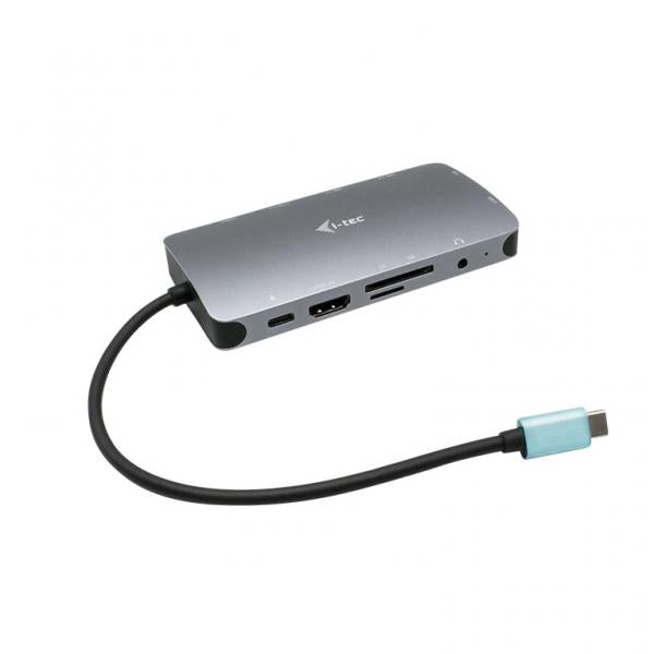 DOCKING STATION NANO I-TEC C31NANODOCKVGAPD USB-C METAL HDMI/VGA with LAN + Power Delivery 100W