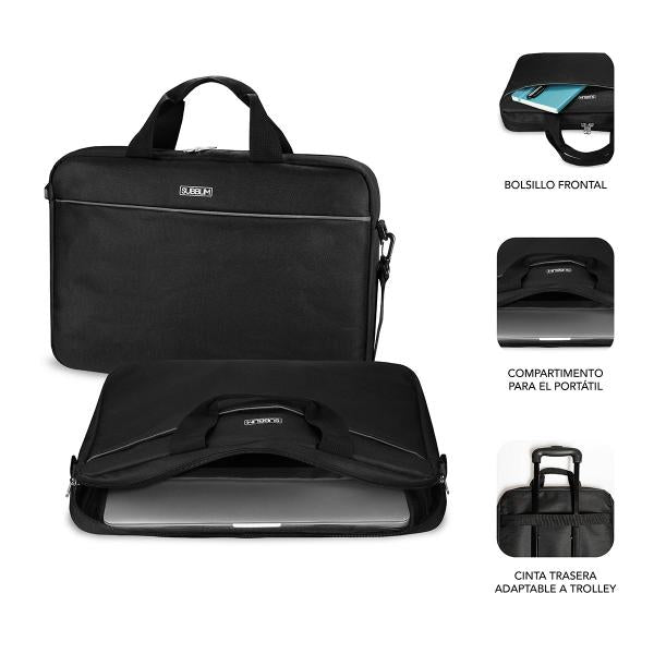 SUBBLIM SUB-LB-2SP0050 borsa per notebook 39,6 cm (15.6") Borsa con caricamento dall'alto Nero