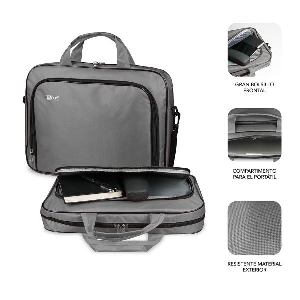 SUBBLIM SUB-LB-1OLB051 borsa per notebook 40,6 cm (16") Borsa con caricamento dall'alto Grigio