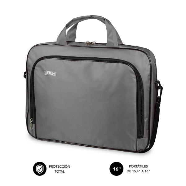 SUBBLIM SUB-LB-1OLB051 borsa per notebook 40,6 cm (16") Borsa con caricamento dall'alto Grigio