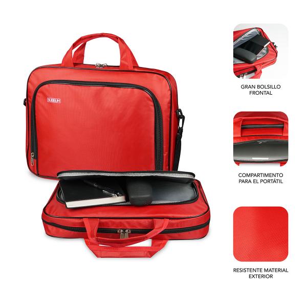 SUBBLIM SUB-LB-1OLB052 borsa per notebook 40,6 cm (16") Borsa con caricamento dall'alto Rosso