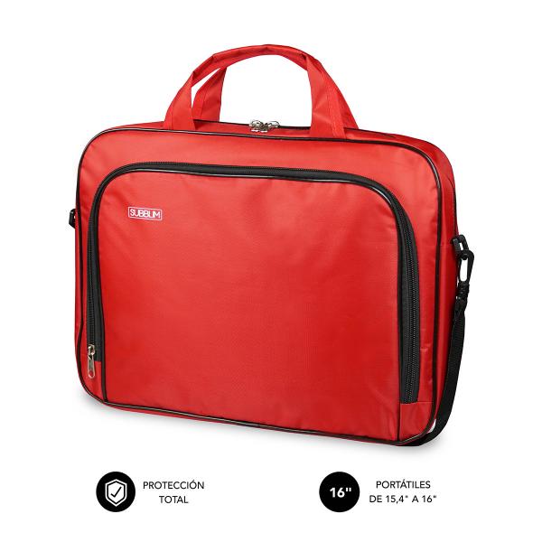 SUBBLIM SUB-LB-1OLB052 borsa per notebook 40,6 cm (16") Borsa con caricamento dall'alto Rosso