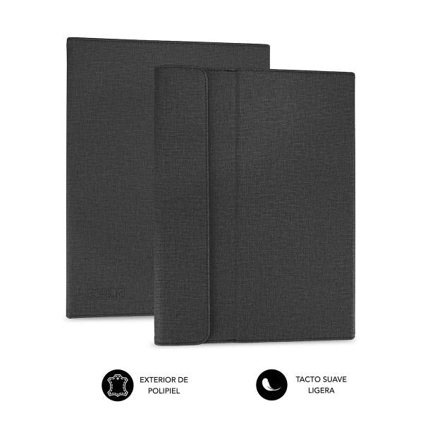 SUBBLIM SUB-CUT-1CT001 custodia per tablet 25,6 cm (10.1") Custodia a libro Nero