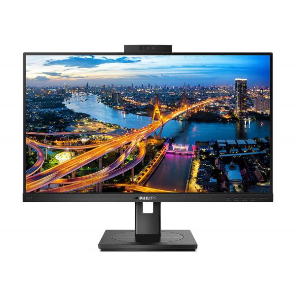 MONITOR PHILIPS LED 23.8"Wide 242B1H/00 IPS 1920x1080 250cd/mq 1000:1 2x2W MM Webcam MIc. Pivot RegH VGA DVI HDMI DP HUB USB