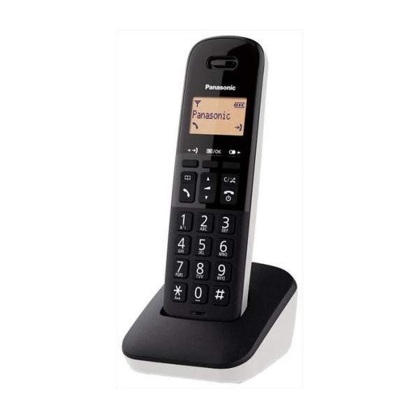 Panasonic KX-TGB610JTW telefono Telefono analogico/DECT Nero, Bianco Identificatore di chiamata