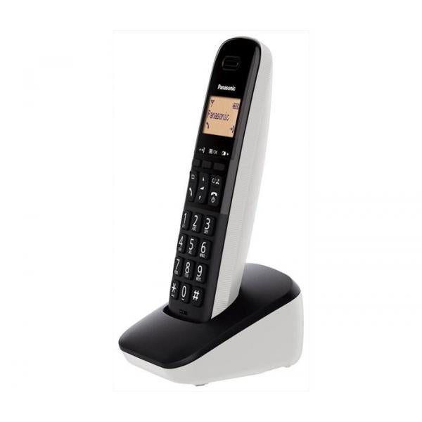 Panasonic KX-TGB610JTW telefono Telefono analogico/DECT Nero, Bianco Identificatore di chiamata