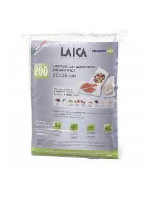 LAICA 200 VACUUM PRESERVATION BAGS 20X28 cm. VT3511 - EUROBABYLON