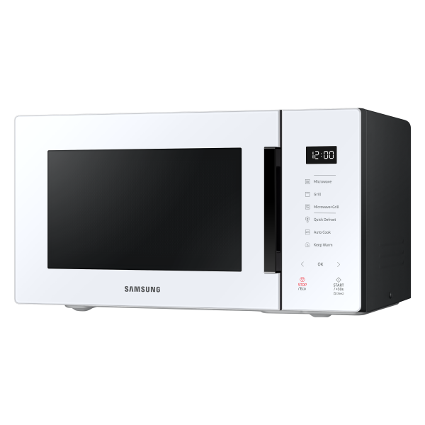Samsung MG23T5018AW/ET forno a microonde Superficie piana Microonde con grill 23 L 800 W Bianco