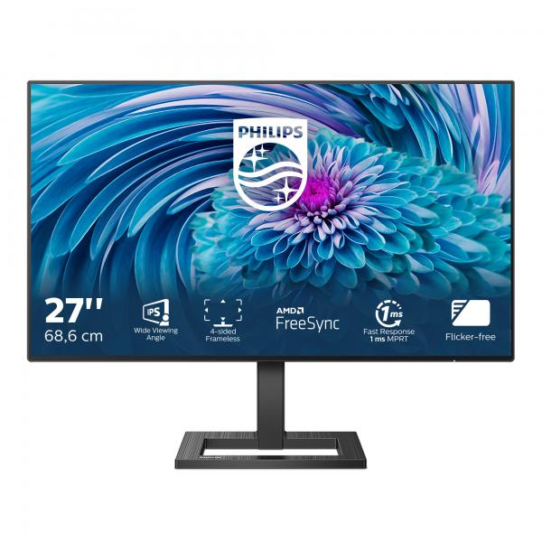 Philips 272E2FA/00 Monitor PC 68,6 cm (27") 1920 x 1080 Pixel Full HD LCD Nero - EUROBABYLON