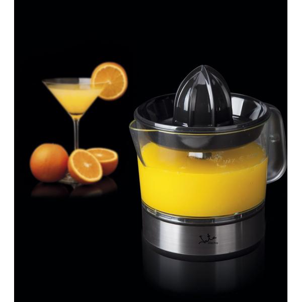 JATA EX421 Citrus Juicer Manual Citrus Juicer 40 W Black, Stainless Steel, Transparent 