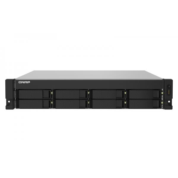 QNAP TS-832PXU-RP NAS Armadio (2U) Collegamento ethernet LAN Nero AL324 - EUROBABYLON