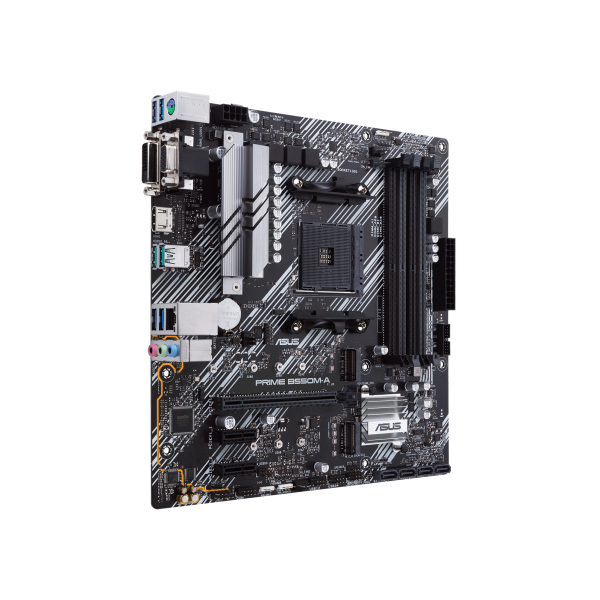 ASUS Prime B550M-A/CSM AMD B550 Socket AM4 micro ATX