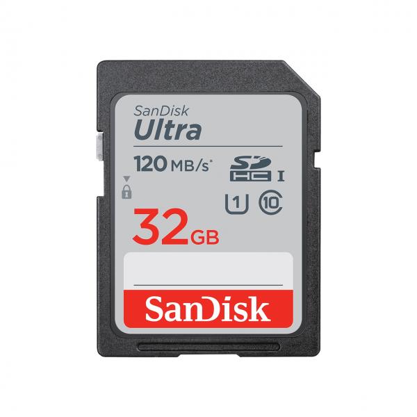 SanDisk Ultra 32 GB SDHC UHS-I Classe 10 - EUROBABYLON