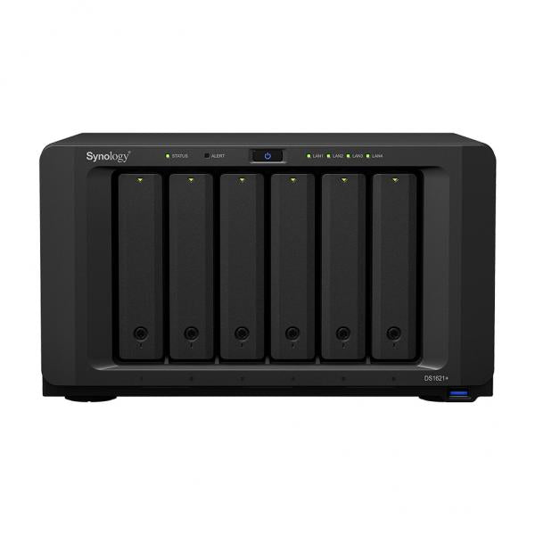 Synology DiskStation DS1621+ server NAS e di archiviazione Desktop Collegamento ethernet LAN Nero V1500B - EUROBABYLON