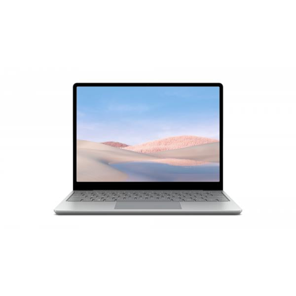 Microsoft Surface Laptop Go Computer portatile 31,6 cm (12.4") 1536 x 1024 Pixel Touch screen Intel Core i5 di decima generazione 4 GB LPDDR4x-SDRAM 64 GB eMMC Wi-Fi 6 (802.11ax) Windows 10 Pro Platino