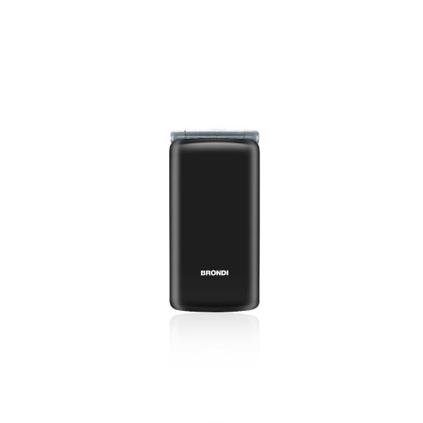 Brondi Amico Sincero 6,1 cm (2,4 Zoll) Schwarzes Telefon für ältere Menschen