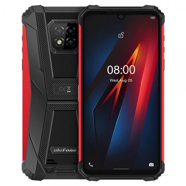 Ulefone Armor 8 15,5 cm (6.1") Doppia SIM Android 10.0 4G USB tipo-C 4 GB 64 GB 5580 mAh Rosso - EUROBABYLON