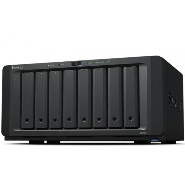 Synology DiskStation DS1821+ server NAS e di archiviazione Tower Collegamento ethernet LAN Nero V1500B - EUROBABYLON