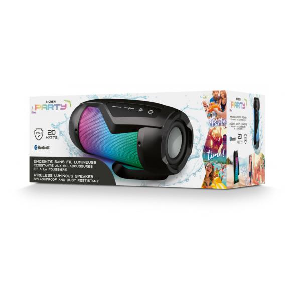 Bigben Interactive PARTYBTIPMINI altoparlante portatile Altoparlante portatile stereo Nero 20 W