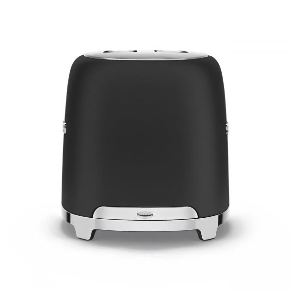 Smeg TSF01BLMEU tostapane 2 fetta/e 950 W Nero, Acciaio inossidabile