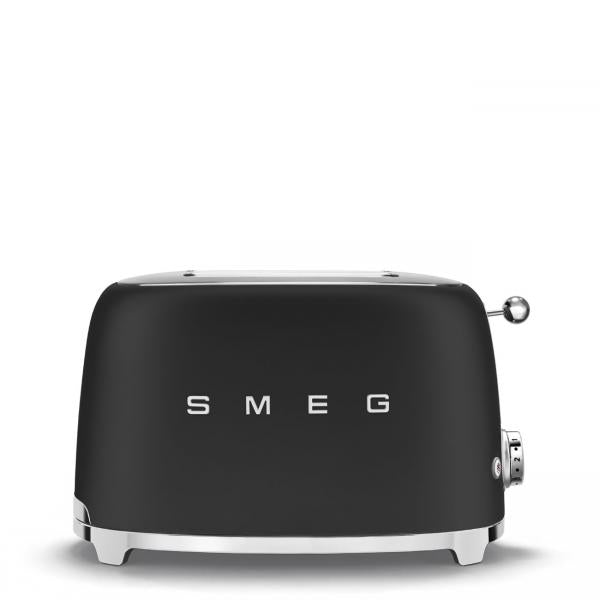 Smeg TSF01BLMEU tostapane 2 fetta/e 950 W Nero, Acciaio inossidabile