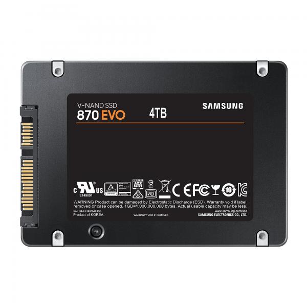 Samsung 870 EVO 4 TB 2.5" Serial ATA III V-NAND - EUROBABYLON