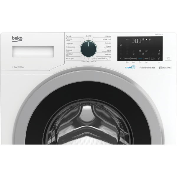 Beko Lavatrice a Vapore WTY91436SI-IT, 9 kg, 1400 giri/min - EUROBABYLON