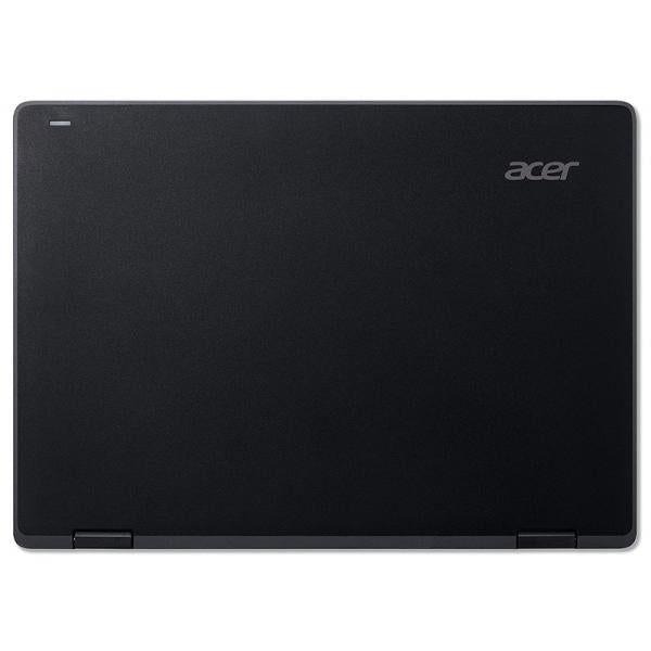 Acer TravelMate Spin B3 NX.VN0ET.003 Notebook/Laptop DDR4-SDRAM Hybrid (2 in 1) 29,5 cm (11,6 Zoll) 1366 x 768 Pixel Touchscreen Intel Celeron N 4 GB 128 GB SSD Wi-Fi 5 (802.11ac) Windows 10 Pro Schwarz
