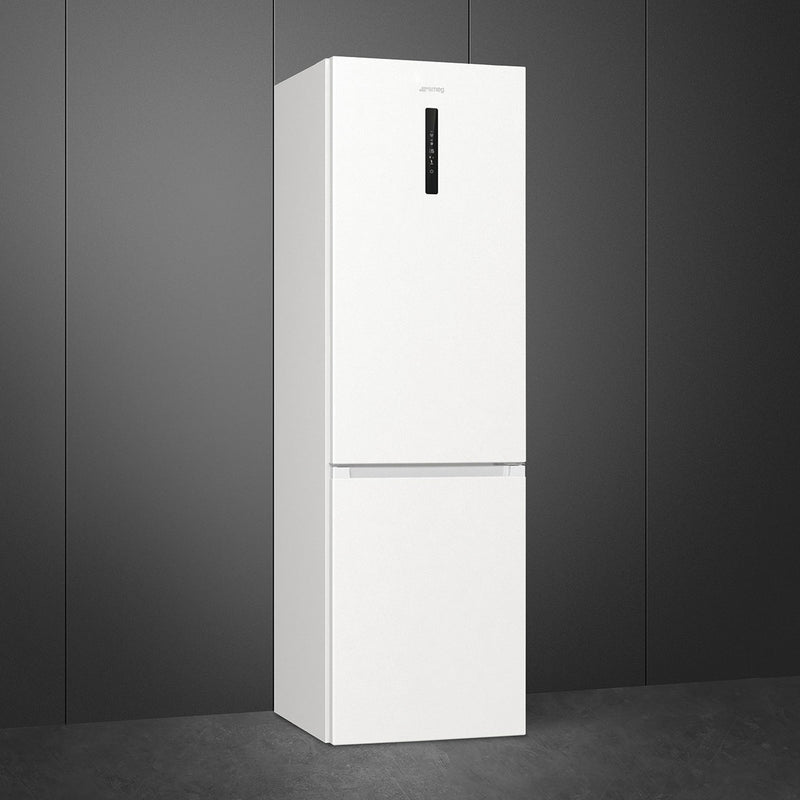 SMEG COMBI FRIDGE FREEZER WHITE 200CM RC20WDNE