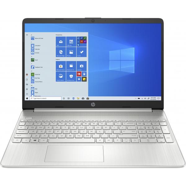 HP 15s-fq0060nl Notebook 39,6 cm (15,6 Zoll) HD Intel Celeron 4 GB DDR4-SDRAM 128 GB SSD Wi-Fi 5 (802.11ac) Windows 10 Home S Silber