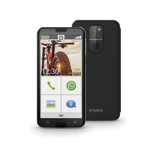 Emporia Smart.5 14 cm (5.5") SIM singola Android 10.0 4G USB tipo-C 3 GB 32 GB 3550 mAh Nero - EUROBABYLON