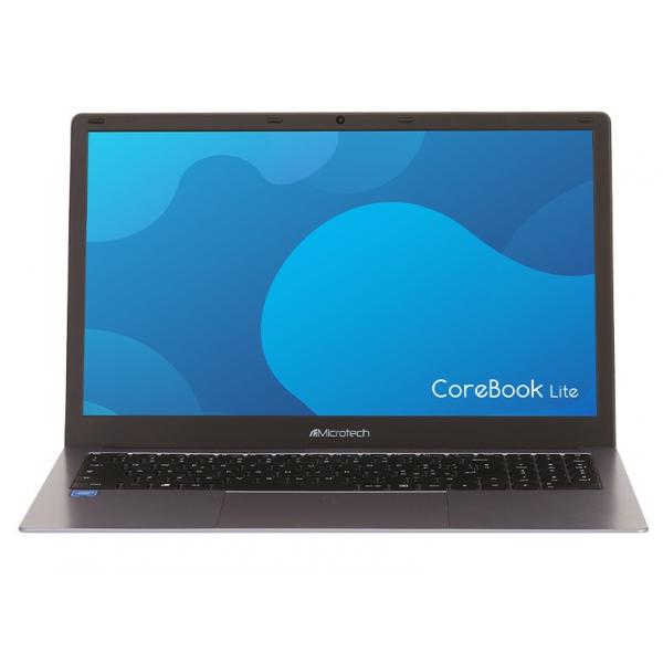 Microtech CoreBook Lite A Notebook 39,6 cm (15,6 Zoll) Full HD Intel Celeron N 4 GB LPDDR4-SDRAM 128 GB eMMC Wi-Fi 5 (802.11ac) Windows 10 Pro Education Grau