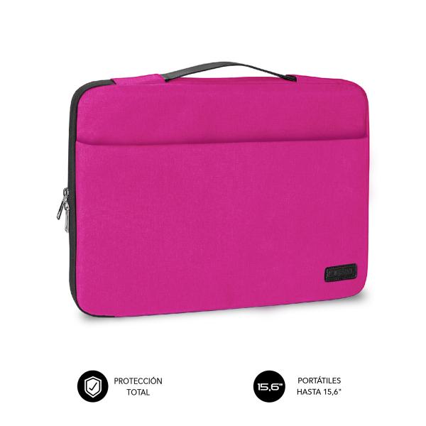 SUBBLIM SUB-LS-0TS0101 borsa per notebook 39,6 cm (15.6") Custodia a tasca Rosa