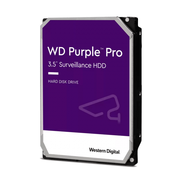 Western Digital Purple Pro disco rigido interno 12 TB 7200 Giri/min 512 MB 3.5" Serial ATA III