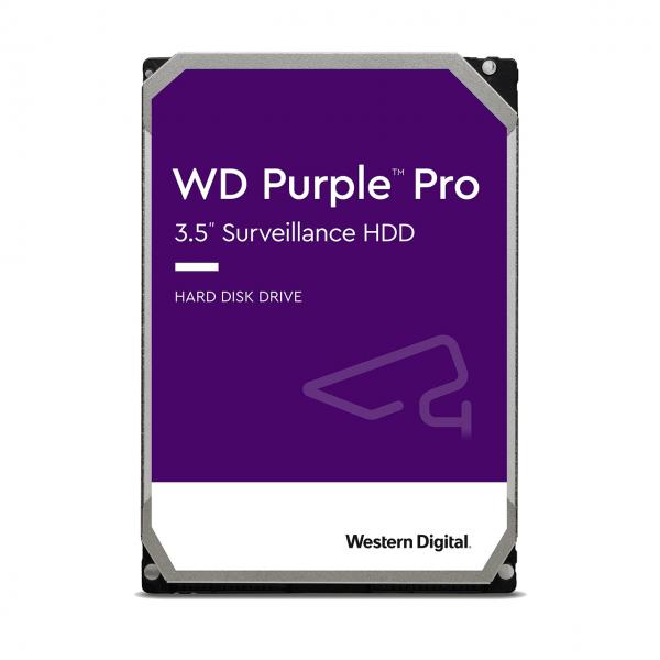 Western Digital Purple Pro disco rigido interno 12 TB 7200 Giri/min 512 MB 3.5" Serial ATA III