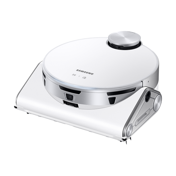 Samsung Jet Bot AI+ aspirapolvere robot 0,2 L Senza sacchetto Argento, Bianco