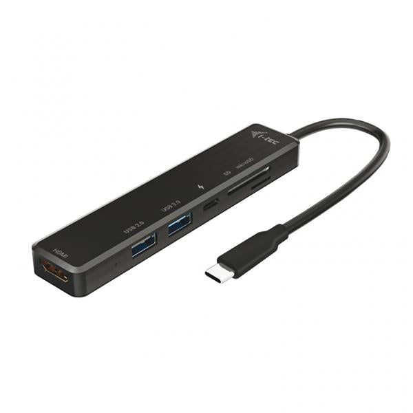 DOCKING STATION I-TEC USB-C Travel Easy Dock 4K HDMI + Power Delivery 60 W, C31TRAVELEASYDOCKPD